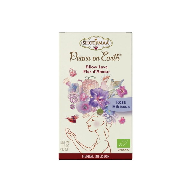 Rose & Hibiscus Urtete ØKO 16 x 2g