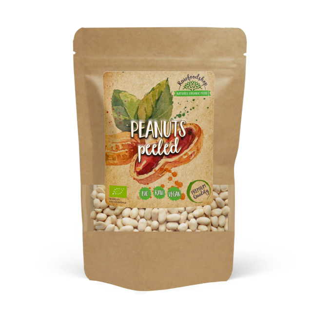 Jordnødder Premium Afskallede RAW ØKO 200g