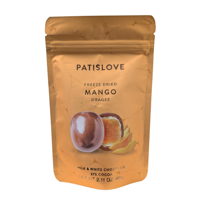 Frysetørret Mango i Mælkechokolade 80g