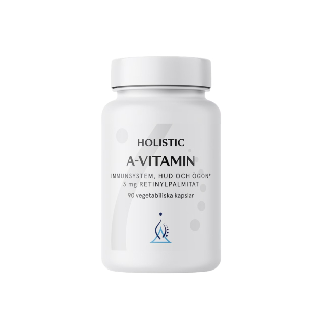 Holistic A-vitamiini 3 mg 90 kapselia