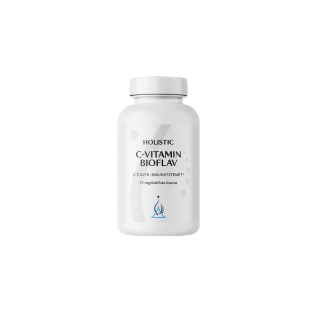 Holistic C-Vitamin BioFlav 90 Kapslar