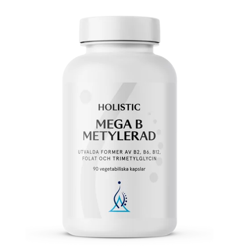 Holistic Mega B Metyleret 90 kaps