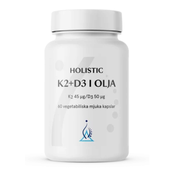 Holistic K2+D3 i Kokosolie 60kaps