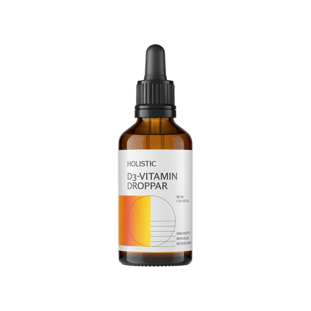 Holistic D3-vitamin dråber 50ml