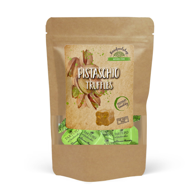 Pistacietrøfler 100g