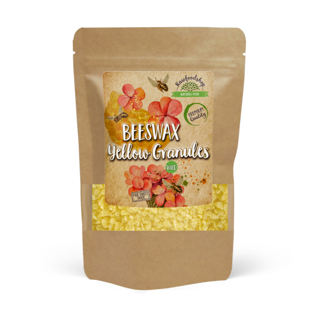 Bivoks Gult Granulat Vild 500g