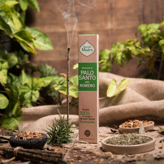 Palo Santo & Rosemary røgelsespinde 8 stk