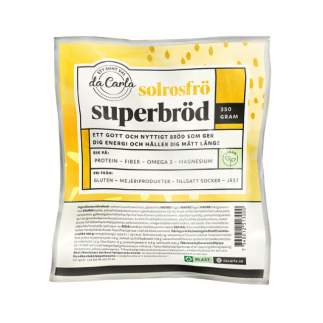 Superbrød Solsikkefrø 350g