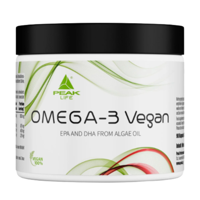 Vegansk Omega-3 EPA & DHA 90 kapsler
