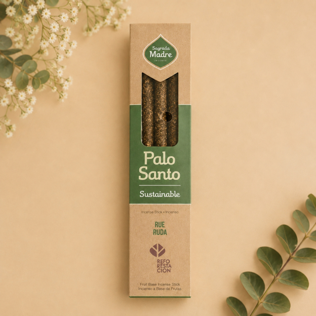 Røgelse Palo Santo & Ruda 8stk