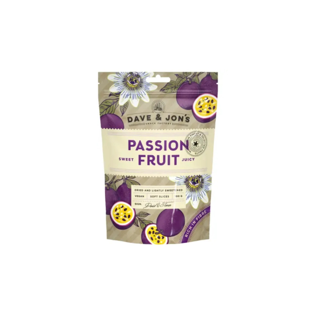Tørret Passionsfrugt 100g