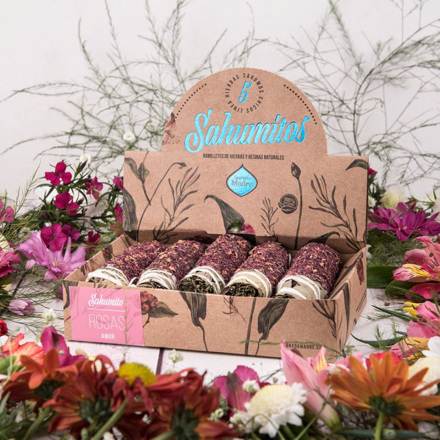 Sahumitos Smudge Sticks Rose & Love 5 stk