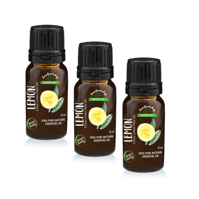 Citron Æterisk Olie 10ml x 3 pakker