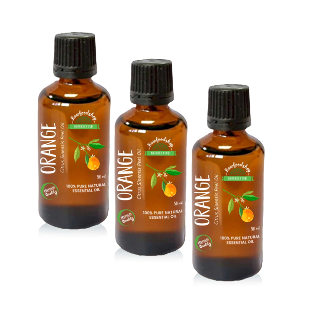 Appelsin Æterisk Olie 50ml x 3 flasker