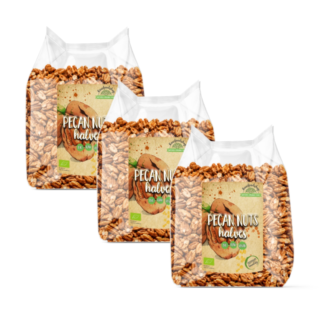 Pekannødder Premium RAW ØKO 750g x 3 pakker