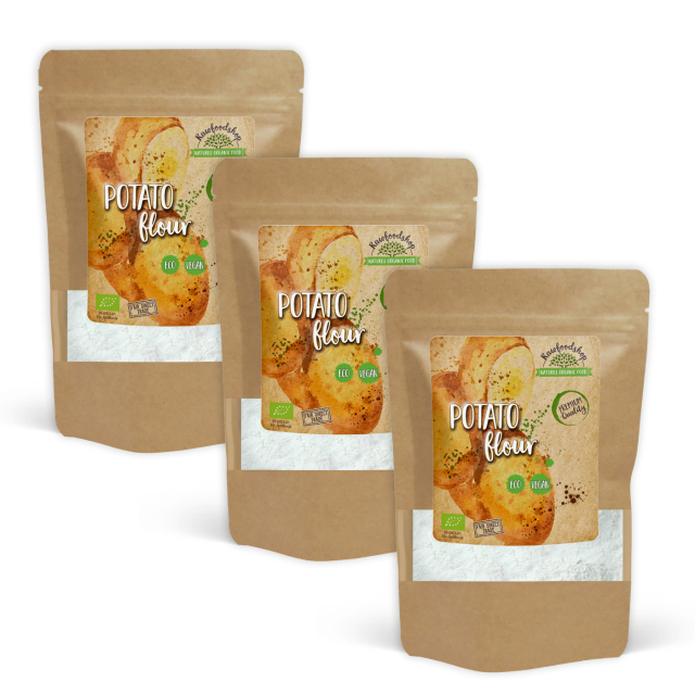 Kartoffelmel ØKO 1kg x 3 pakker