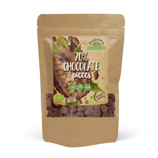 Chokoladeknapper fra Peru 70% ØKO 100g