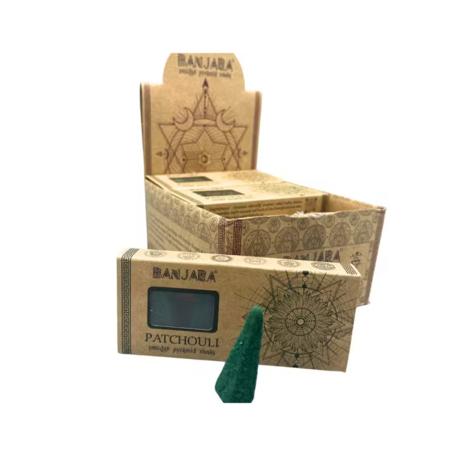Røgelsespyramider Patchouli 10st