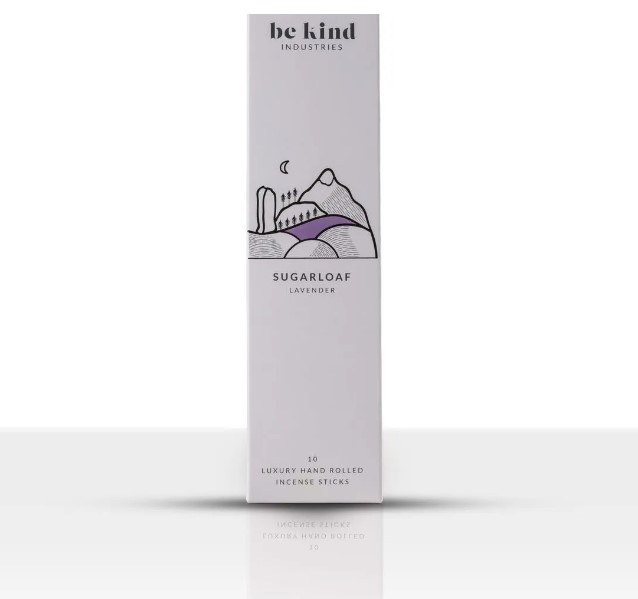 Lavendel Røgelse Sukkerbrød 10 stk