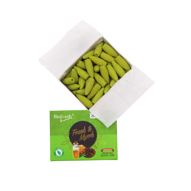 Røgelseskegler Frankincense & Myrra 40 stk