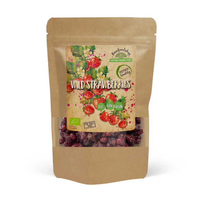 Vilde Jordbær ØKO 100g