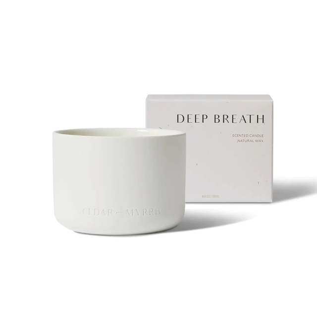 Duftlys Deep Breath 250g