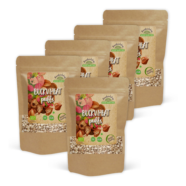 Puffet Boghvede ØKO 60g x 5 pakker