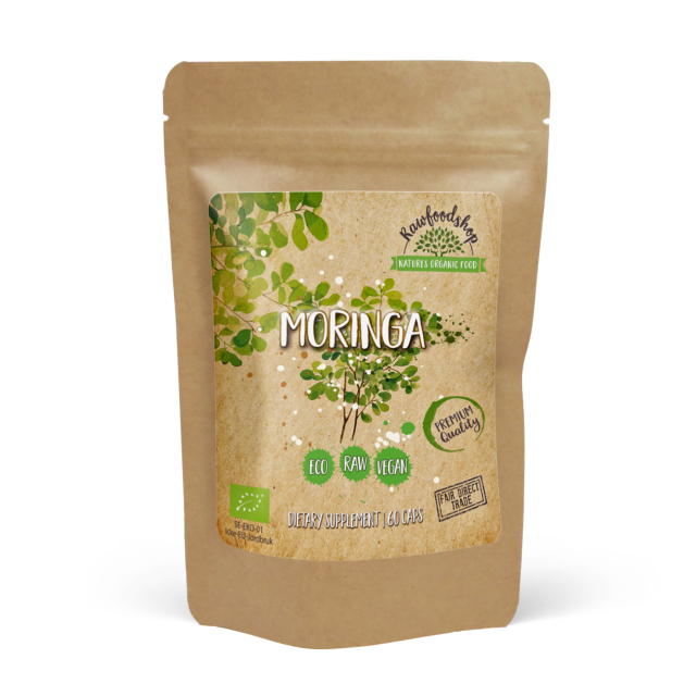 Moringa ØKO 500mg 60 kapsler