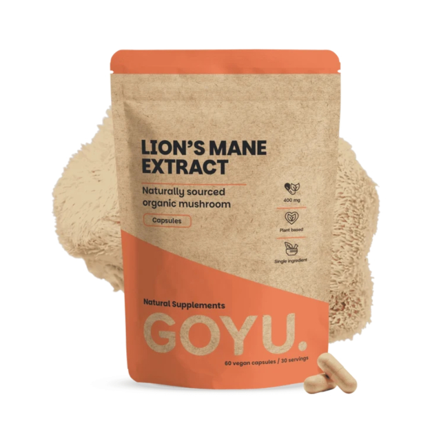 Lions Mane Extract 400mg 60 kapsler