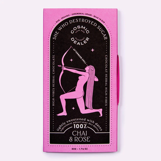 Chokolade Chai & Rose 100% ØKO 50g