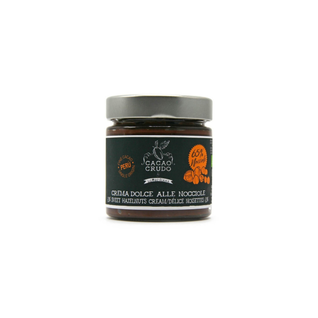 Hasselnød & Chokoladecreme 65% RAW ØKO 200g