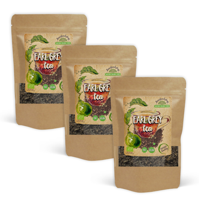 Earl Grey Te ØKO 100g x 3 pakker