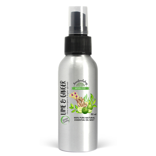 Lime & Ingefær Rumspray 100ml