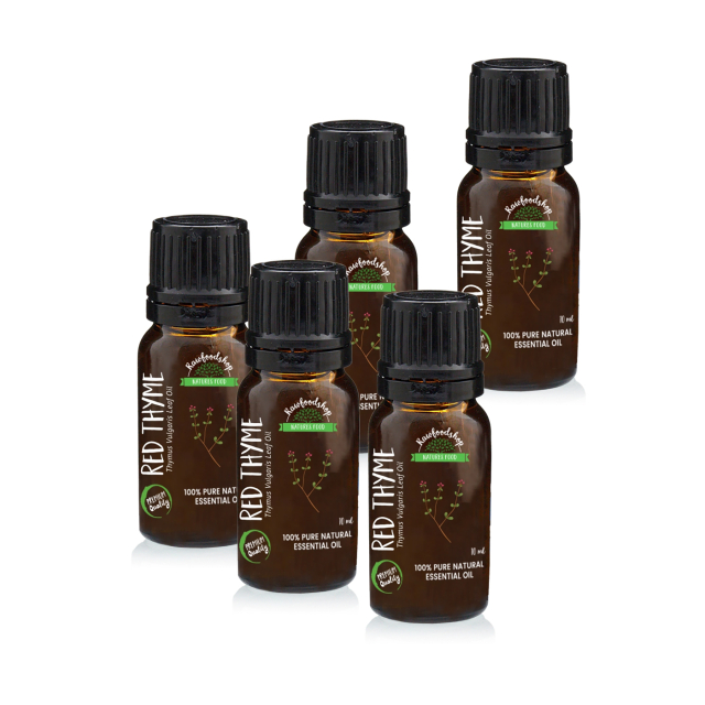 Rød Timian Æterisk Olie 10ml x 5 flasker