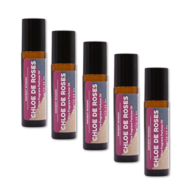 Chloe de Roses Parfumeolie 10ml x 5 stk
