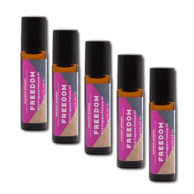 Freedom Parfumeolie 10ml x 5 flasker