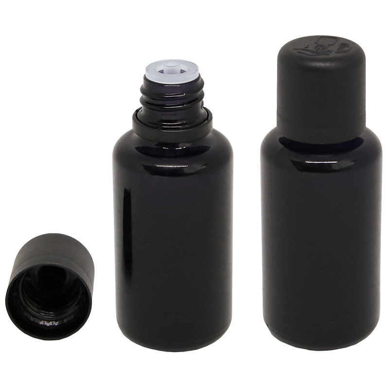 Glasflaske Mørk 30ml