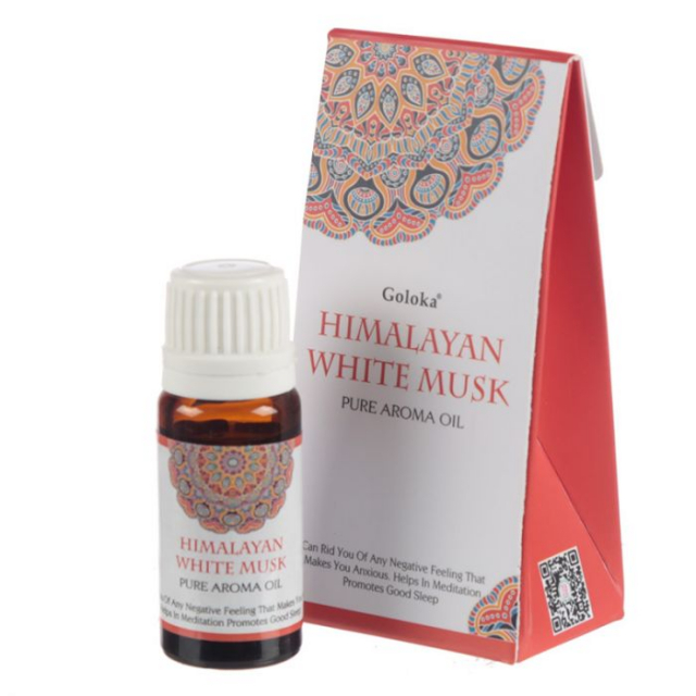 Goloka hvid moskus duftolie 10ml