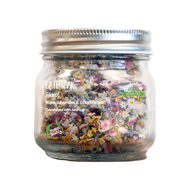 Badesalt Blomster 140g