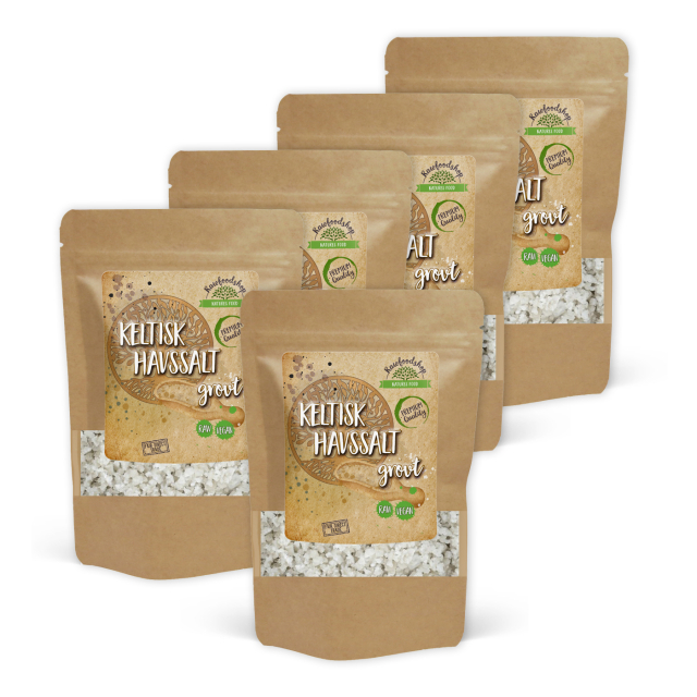 Celtic Havssalt Groft 1kg x 5 pakker