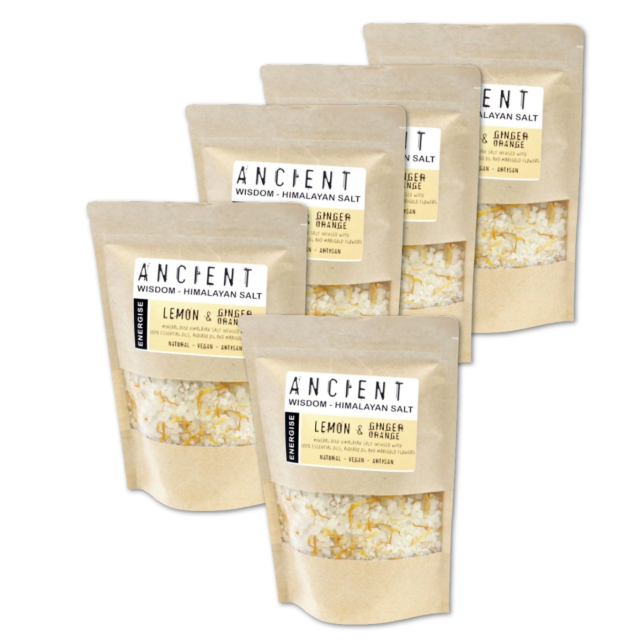 Badesalt Himalaya Energise 500g x 5 pakker