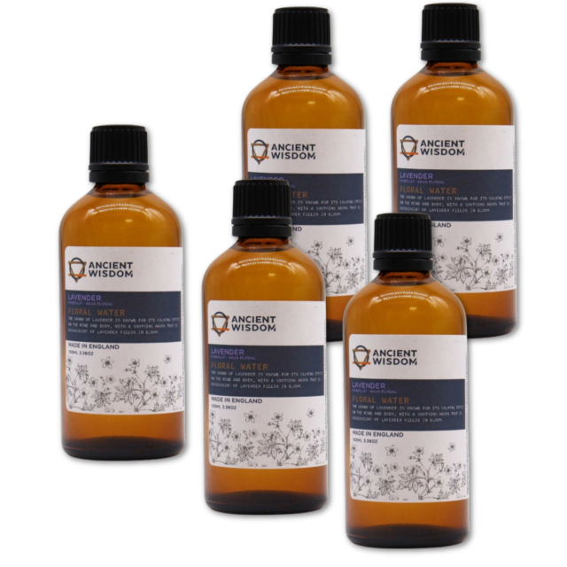 Lavendelvand 100ml x 5 stk