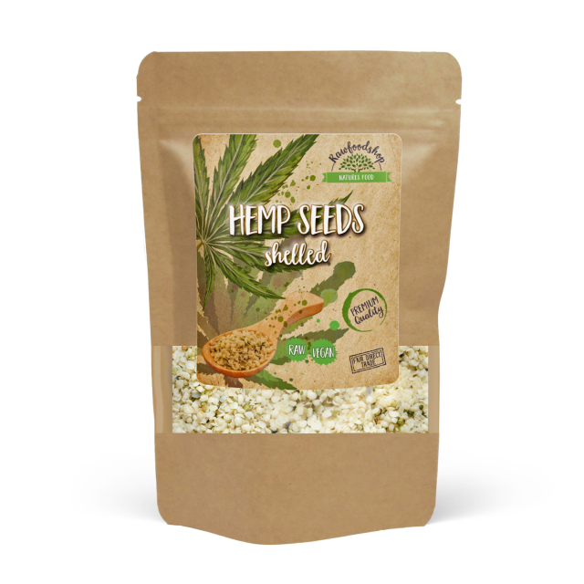 Hampefrø Afskallede 1kg