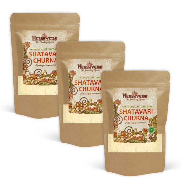 Shatavari Churna ØKO 125g x 3 pakker