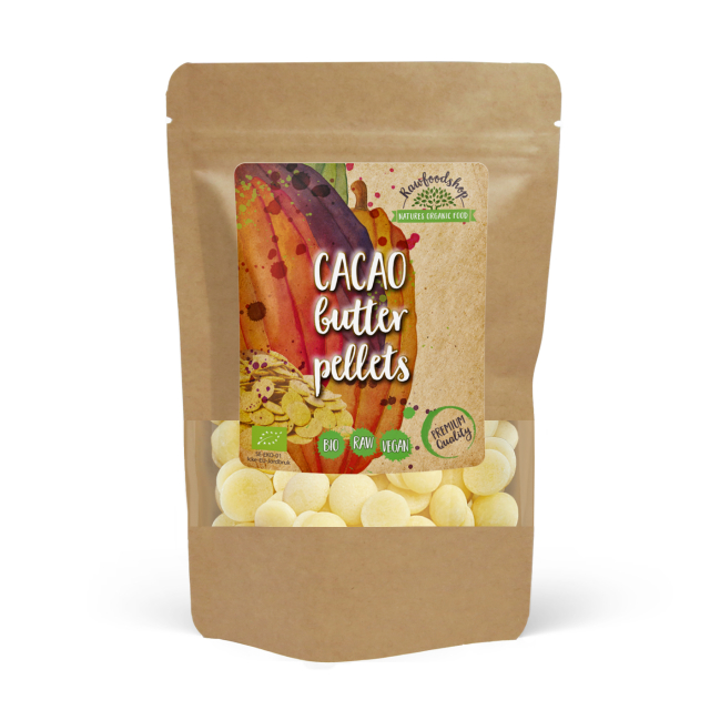 Kakaosmør Pellets RAW ØKO 500g