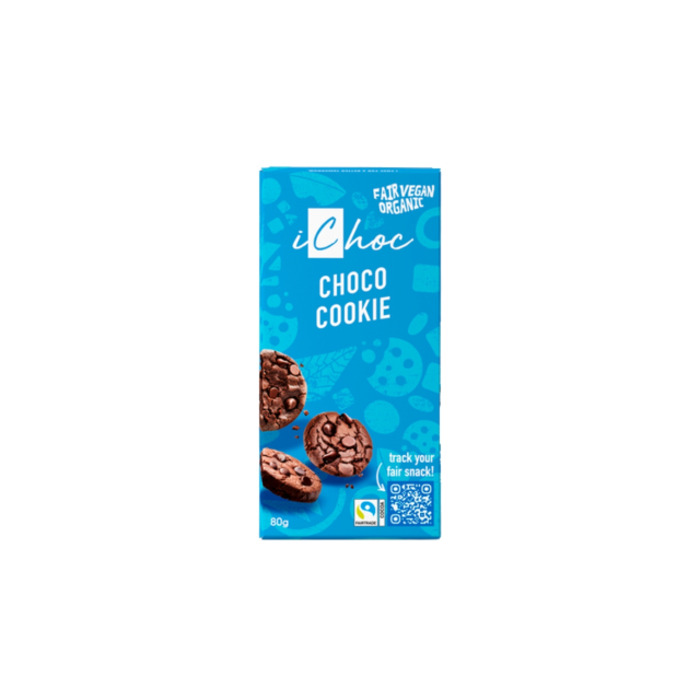 Chokolade Choco Cookie ØKO 80g