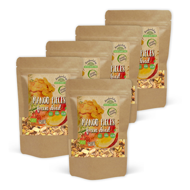 Mango Frysetørret ØKO 50g x 5 pakker