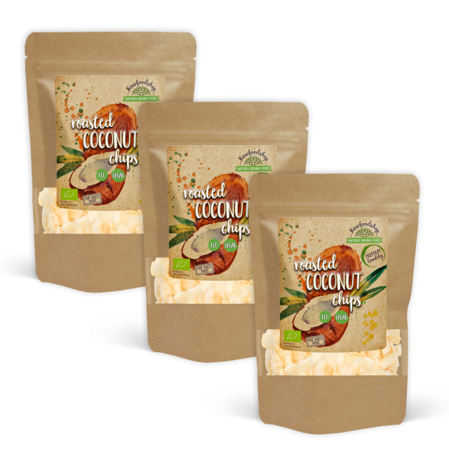 Kokoschips Premium Ristede ØKO 500g x 3 pakker