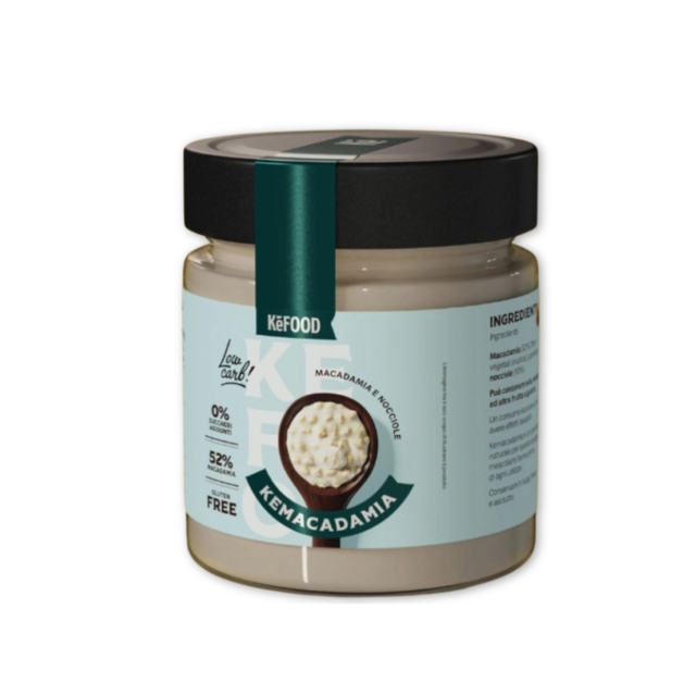Macadamia- & Hasselnøddecreme Keto 250g