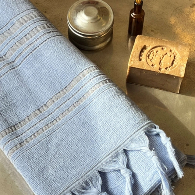 Håndklæde Fouta Dolce Azurine 90x170cm
